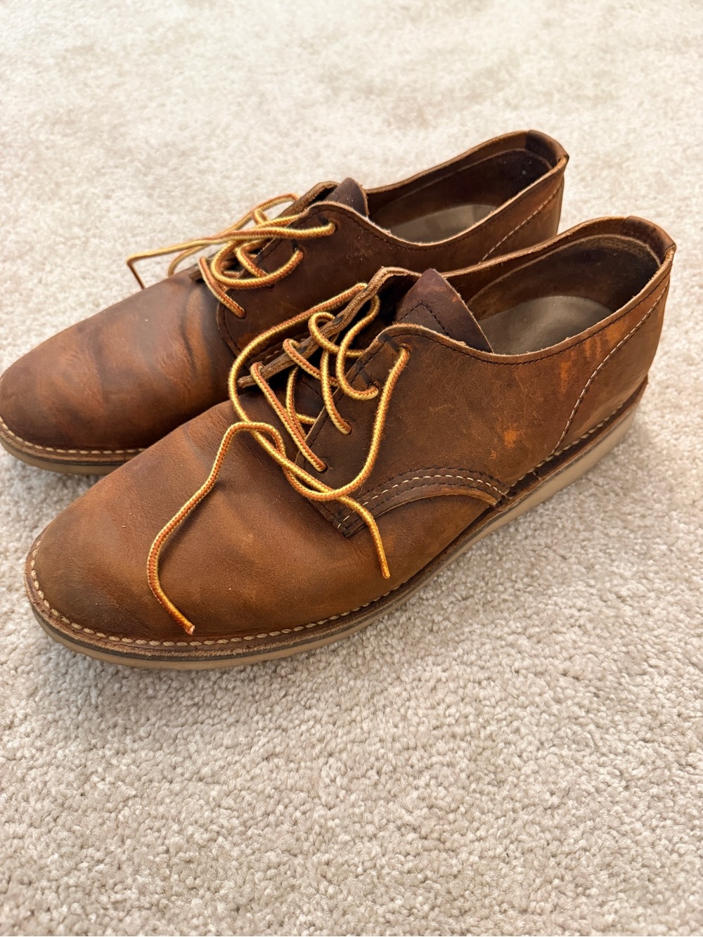 Red Wing Shoes Men's Brown Leather Chukka Boots